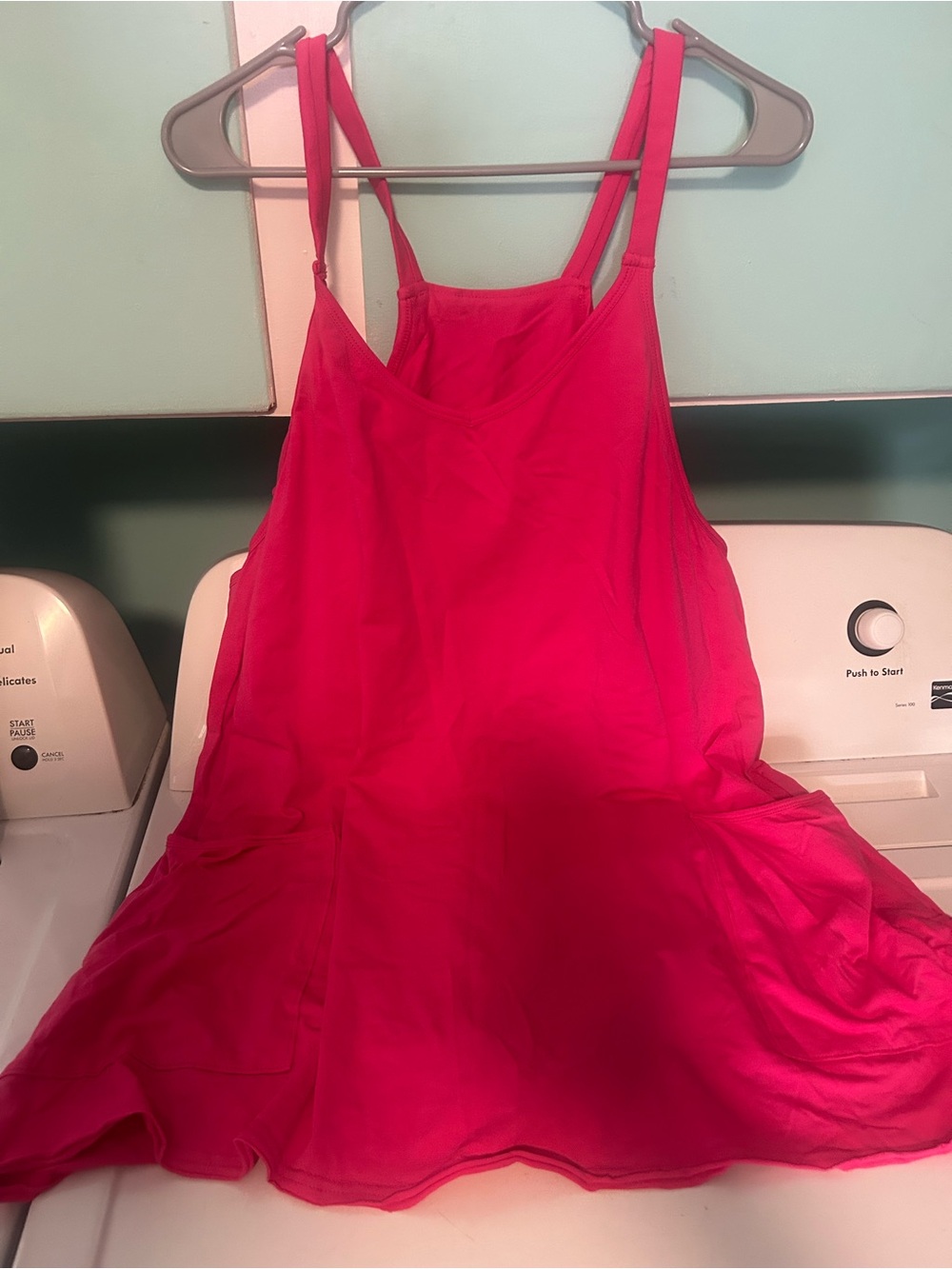 Women’s Hot Pink Romper Jumpsuit - Unbranded